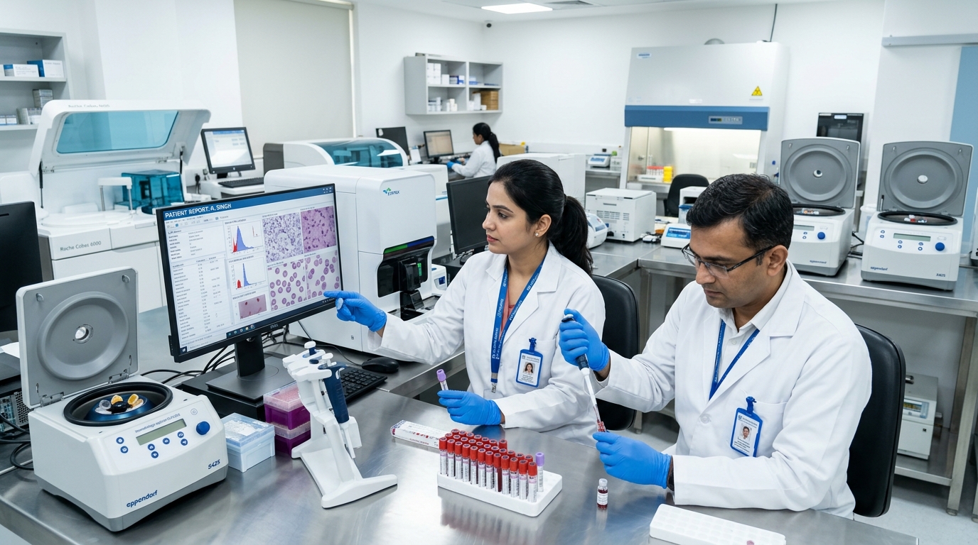Illustrative diagnostic laboratory